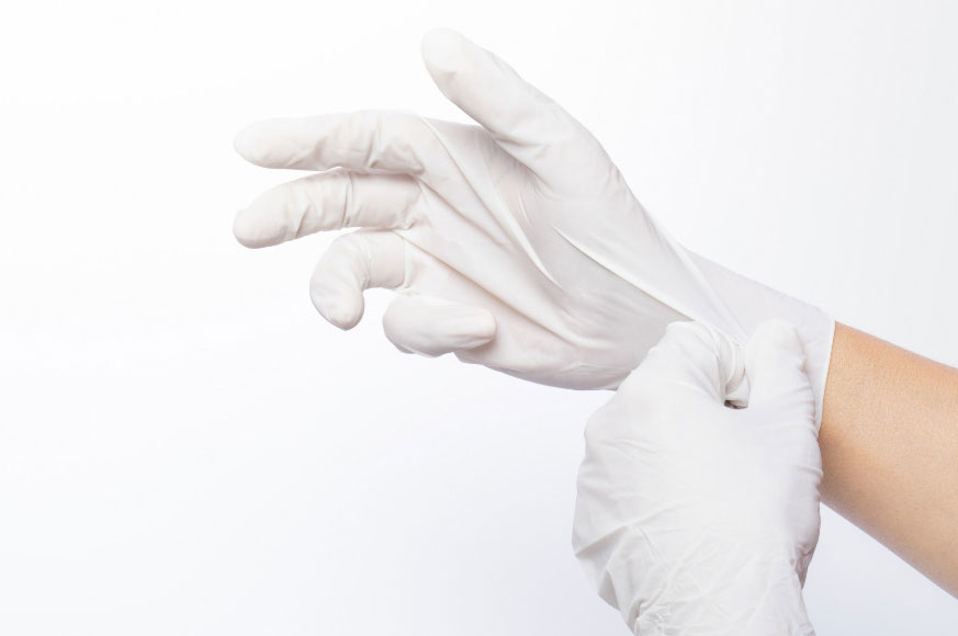 Latex Examination Gloves